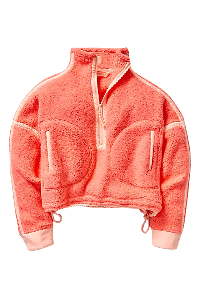 Free People Mountain High 1/2 Zip Fleece